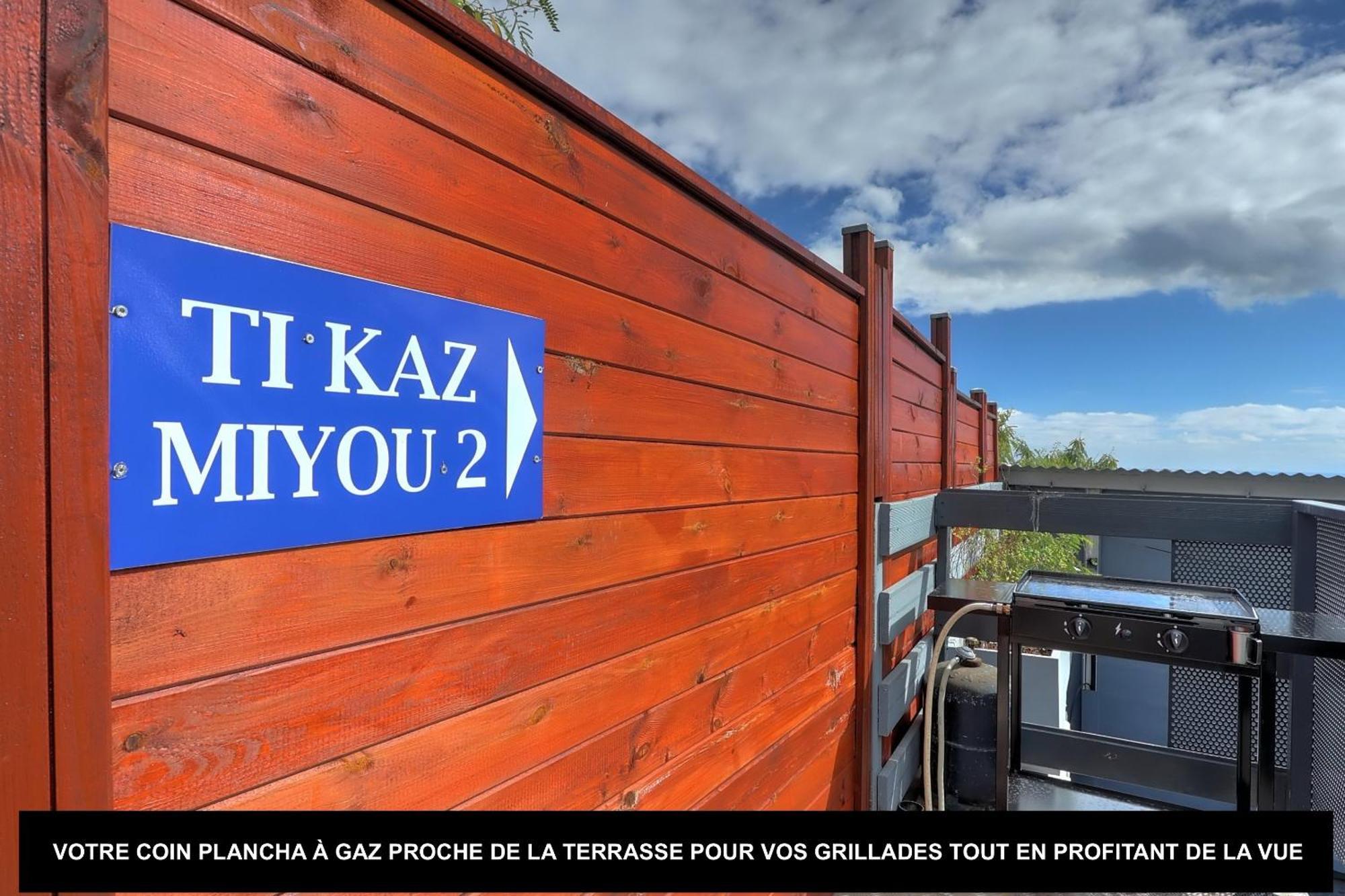 Appartement 3 Etoiles Sauna Vue Superbe Ti Kaz Miyou 2 La Possession Exterior photo